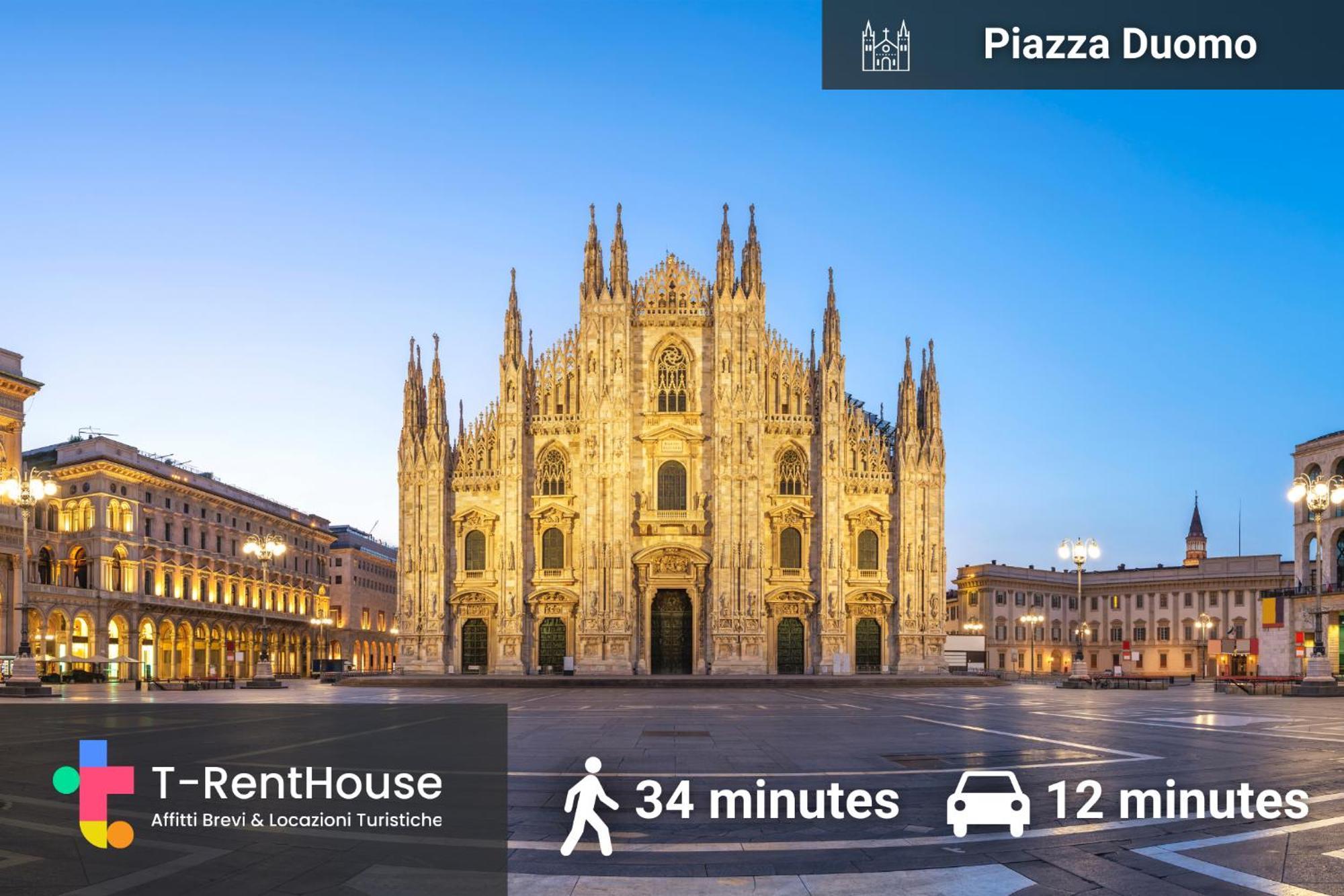 Central Station Duomo - La Dimora Moderna Милан Экстерьер фото